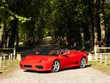 a red sports car parked on the side of the road