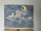 a picture of a painting hanging on a wall