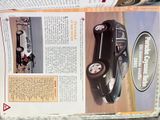 a picture of a book with a picture of a car on it
