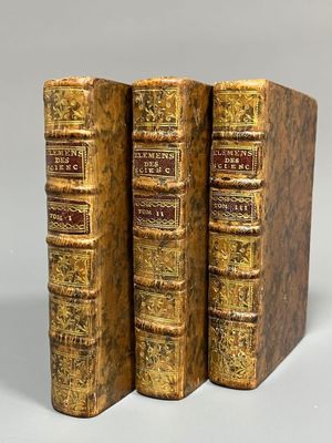 MARTIN (Benjamin). Elémens des sciences et des arts littérai…