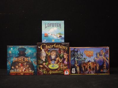 a lot of games that are on the table