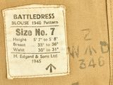 a picture of a label on the back of a jacket