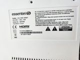a label on the back of a white computer