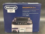 packaging of delongua magnifica evo coffee maker