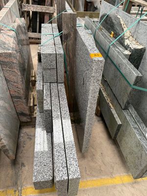 a lot of granite blocks stacked on top of each other
