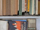 a lot of books on the shelves in the room