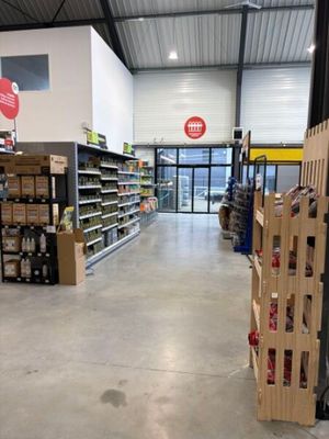 a large store with a lot of items on the shelves