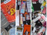 deux photos représentant une poubelle et une canette de soda