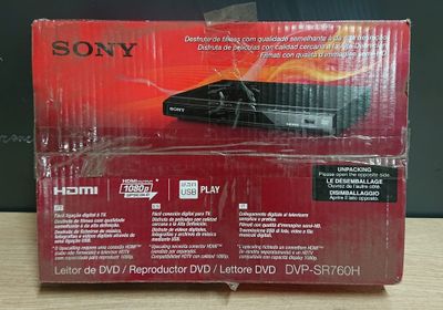 Lecteur DVD player Sony DVP-SR760HB Noir - retour transport,…