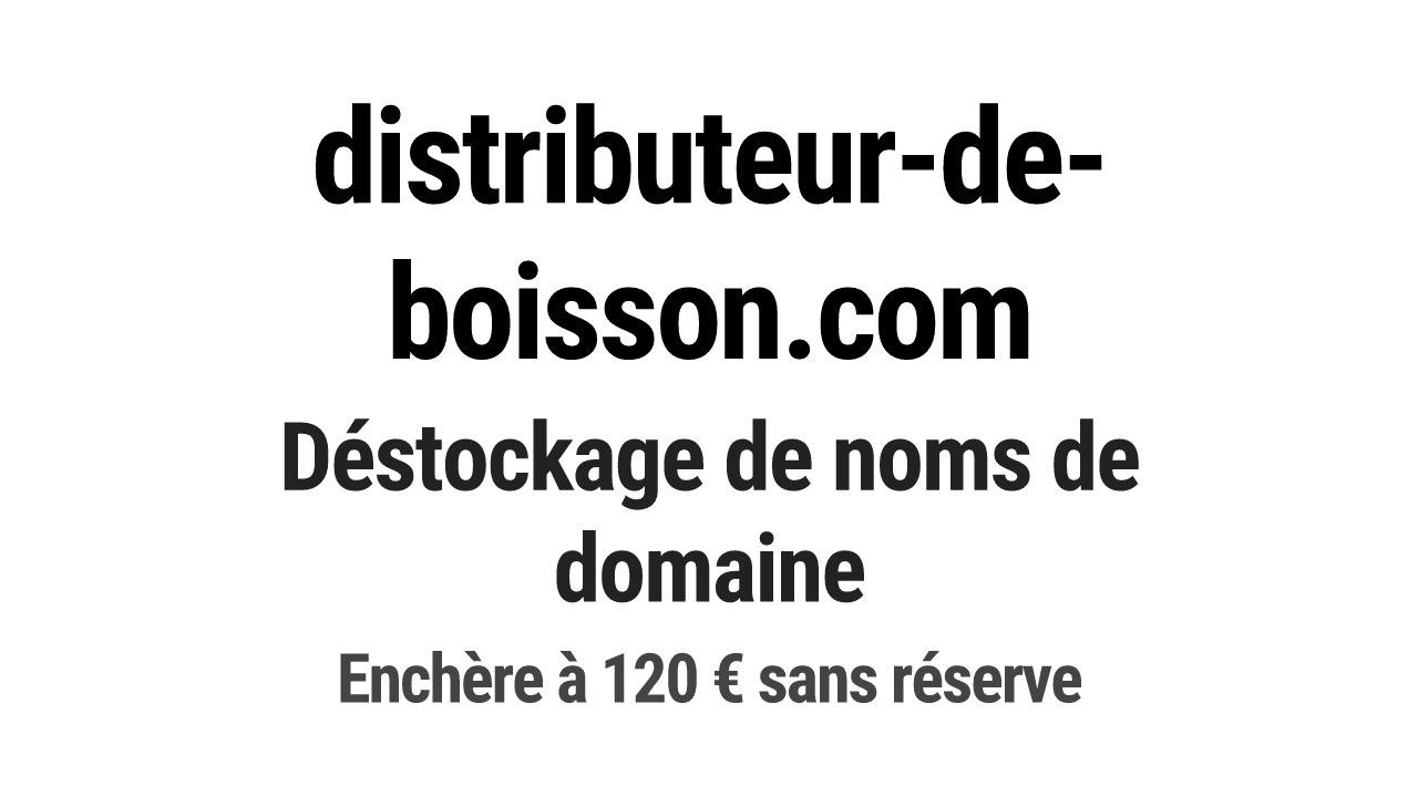 Destockage & Invendus