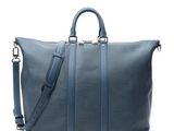 louis vuitton blue epi leather travel bag