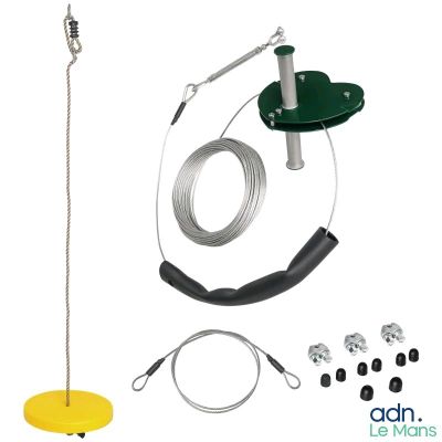 Le kit comprend un tuyau, un fil et une bobine