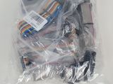 a lot of wires in a bag on the table