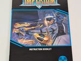the instruction book for the nintendo game imperium