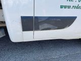a white truck that is parked on the side of the road