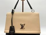 louis vu vu bag in beige and black