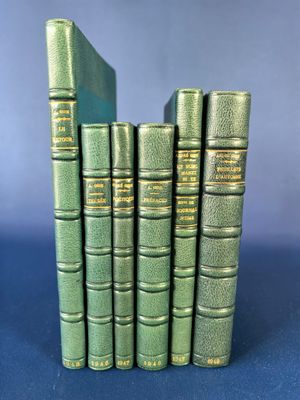 André Gide Lot de x6 volumes "Le Retour", 1946, Ides et cale…