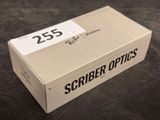 a box with a label on it sitting on a table