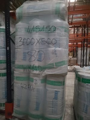 Lot de 42 rouleux de nappe en laine minérale, fournie avec u…