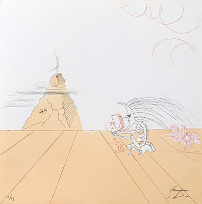 un dessin représentant un homme et une femme sur la plage