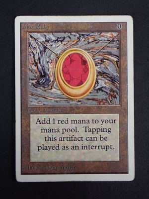 an image of a card with a picture of a red man