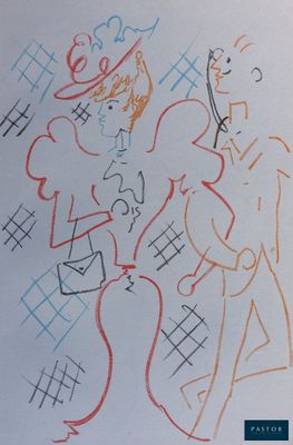 la couverture d'un livre sur laquelle figure le dessin d'un homme et d'une femme