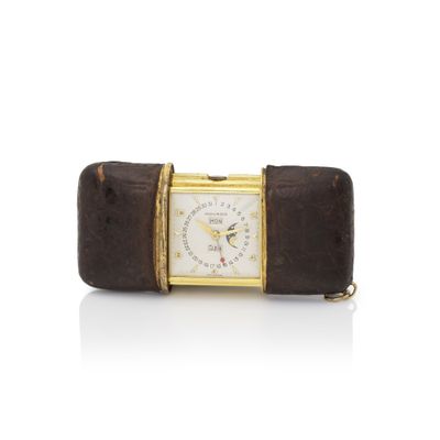 an image of a wrist watch with a leather band
