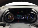 the dashboard of a car with a digital display on the dashboard