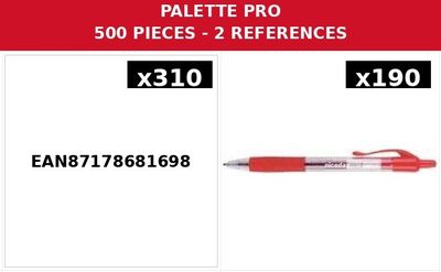 two different types of pens are shown on a white background