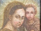an image of a painting of a woman holding a child