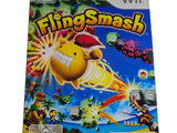 Le jeu Wii « Fling Smash » est présenté sur une surface blanche