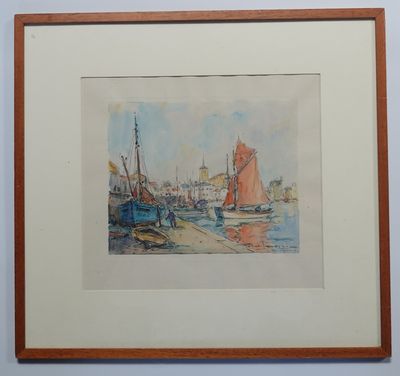 Paul Laroche (XXe siècle) Les sables d'Olonne