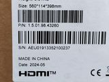a close up of the back of a box with a barcode on it