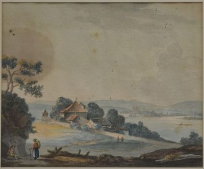 ECOLE MODERNE Paysage d'Italie