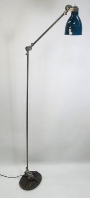 an image of a lamp that is on a table