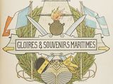 un vieux livre avec l'image d'un bateau
