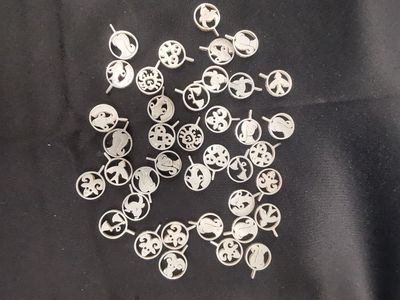 Pendentifs en argent signes astrologiques