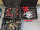 two tools in the case on the floor