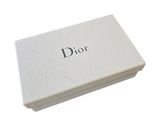 christian dior white box with black logo
