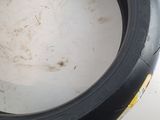 tire rim of a motorcycle with a hole in the middle of it