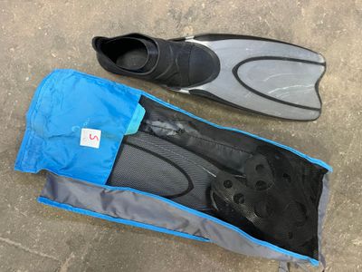 1 paire de palmes taille 42/43.