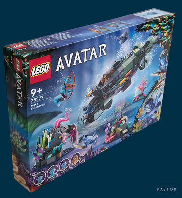 une boîte contenant un ensemble « Lego Avatar »