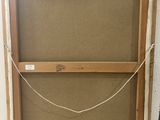 an image of a picture of a window frame with a chain attached to it
