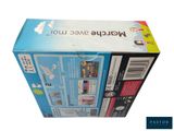 the box of the wii game console is open and ready to be played