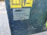 a close up of a sign on the side of a parking meter