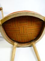 Paire de fauteuils Louis XVI à dossiers médaillons cabriolet… (photo 6)