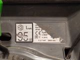 a close up view of a car ' s engine with the number 55 on it