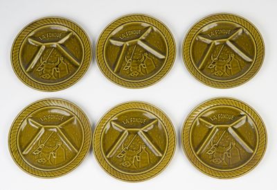 six gold coins with the symbols of a hammer, a hammer, a hammer, a hammer, and a hammer