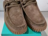 Chaussures de conduite Clarks pour homme, modèle « Sued Mocali », couleur marron