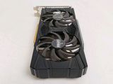 a close up of a video card on a table